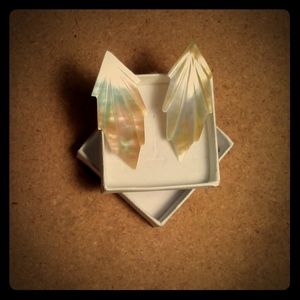 2/$10 Vintage Mother-of-Pearl Statement Earrings